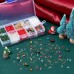 DIY Christmas Theme Jewellery Making Kit - Includes beads, charms, findings & cord DIY Christmas Theme Jewellery Making Kit - Includes beads, charms, findings & cord