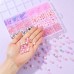 DIY Glass Bead Jewellery Making Kit - Pink & Lilac Colour Mix with 480 beads, & 2 x cord spools in box