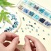 DIY Natural Blue Gemstone Jewellery Making Kit - Includes 4mm Gemstones, Elastic Cord, Spacers & Box DIY Natural Blue Gemstone Jewellery Making Kit - Includes 4mm Gemstones, Elastic Cord, Spacers & Box