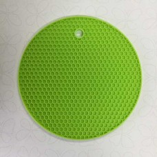 18cm Round Silicone Resin Doming Mat - Green