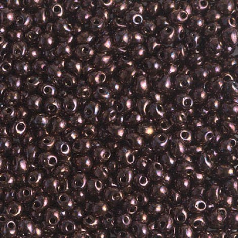 2.8mm Miyuki Drop Beads - Metallic Dark Raspberry Iris - 12.5gm 2.8mm Miyuki Drop Beads - Metallic Dark Raspberry Iris - 12.5gm