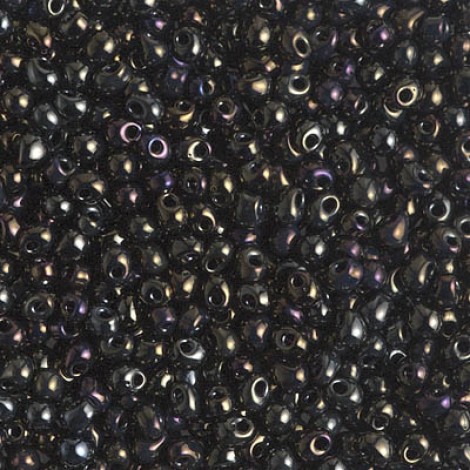 2.8mm Miyuki Drop Beads - Metallic Brown Iris - 12.5gm