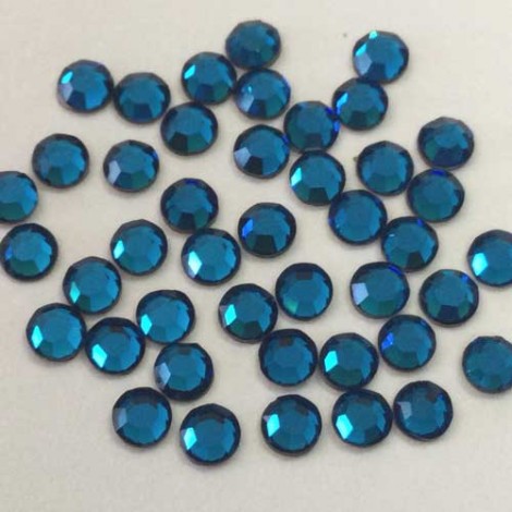 2.7-2.9mm (SS10) Preciosa VIVA12 Hotfix Crystals - Capri Blue