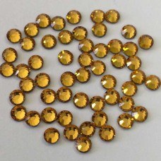 2.7-2.9mm (SS10) Preciosa VIVA12 Hotfix Crystals - Topaz - Pack of 24