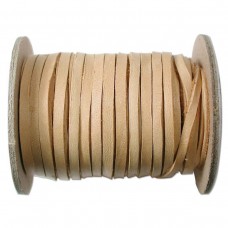 3mm (1/8in) Buckskin Deerskin Lace Cord - Per Metre