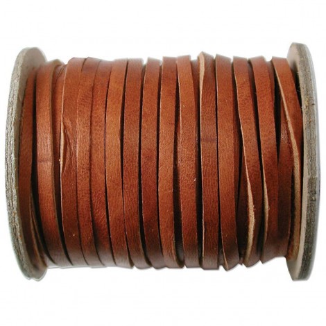 3mm (1/8in) Saddle Tan Deerskin Lace Cord - 50ft (15.24m) Spool 3mm (1/8in) Saddle Tan Deerskin Lace Cord - 50ft (15.24m) Spool