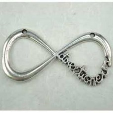 30x60mm 'One Direction' Figure 8 Word Charm Pendant