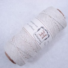 20lb (1mm) Hemptique Polished Hemp Cord - White - 205ft