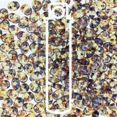 5x2mm SuperDuo Czech 2-Hole Beads - Crystal Picasso - 24gm