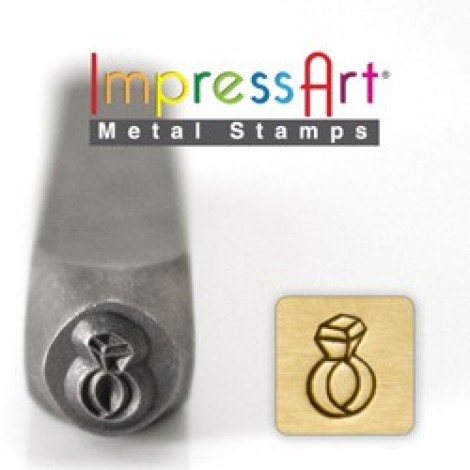 6mm ImpressArt Design Stamp - Diamond Ring