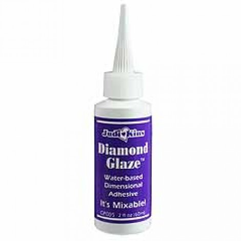 Judikins Diamond Glaze Dimensional Gloss/Adhesive - 2oz
