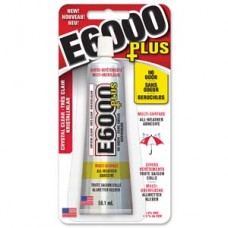 E6000 PLUS Adhesive Glue (No Odour) - Clear - 56.1ml Tube 
