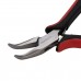 Beadsmith Super Fine Ergo Bent Chain Nose Pliers - Red + Black Beadsmith Super Fine Ergo Bent Chain Nose Pliers - Red + Black