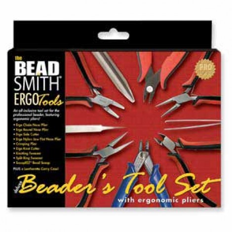 Beadsmith Deluxe Beaders Ergo Tool Set