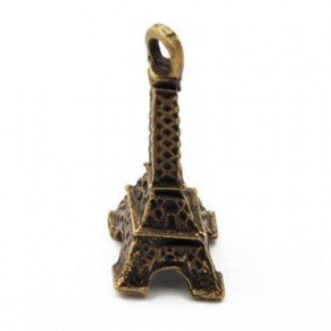 28x10mm Vintage Style Eiffel Tower Charms