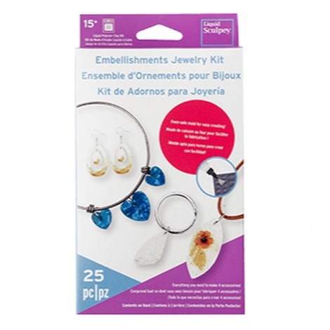 Liquid Sculpey - Embellishment Jewellery Kit
