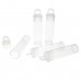 2x9/16" (50x14mm) Clear Plastic Vial with Hang Tab Lid - Pack of 10 2x9/16" (50x14mm) Clear Plastic Vial with Hang Tab Lid - Pack of 10