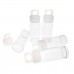 2" x 3/4" (50mmx19mm) Plastic Storage Tubes w/Hang Cap - Pk of 10