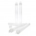 5" x 9/16" (12.5cmx14mm) Plastic Storage Tubes w/Hang Cap - Pk of 50