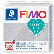 Fimo Soft Effect Polymer Clay 57g - Silver Glitter