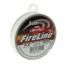 Fireline Crystal 8lb Braided Beading Thread - .007" 50yd