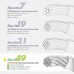 .012" (.30mm) 49 Strand Flexrite Beading Wire - Clear - 30ft (9.1m)