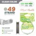 .018" (.45mm) Flexrite 49 Strand Beading Wire - Clear 100ft (30m) .018" (.45mm) Flexrite 49 Strand Beading Wire - Clear 100ft (30m)