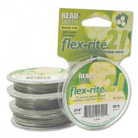 .014" 21 strand Flexrite Beading Wire - 30ft