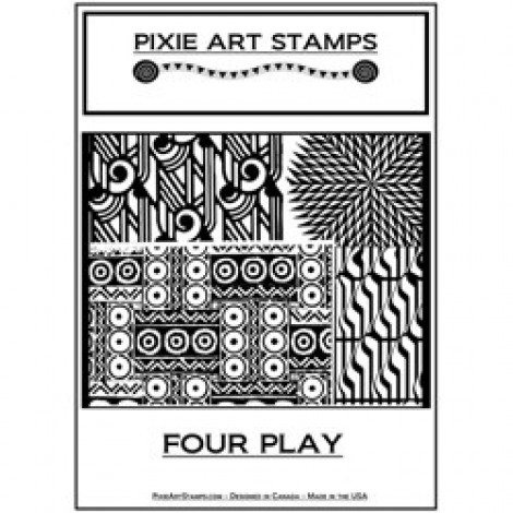 Pixie Art Texture Stamps - Four Play