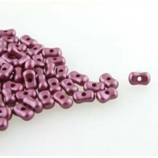 3.2x6.5mm Czech Farfalle Beads - Pastel Burgundy - 20gm