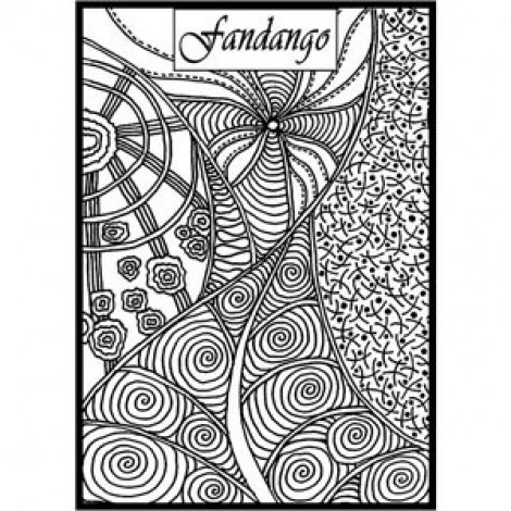Helen Breil Designs Texture Stamp - Fandango