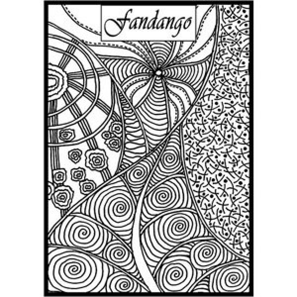 Helen Breil Designs Texture Stamp Fandango