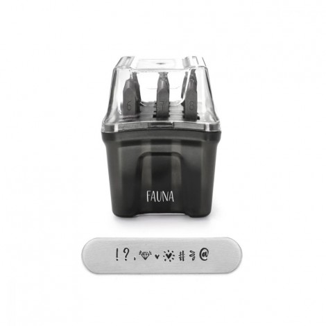 6mm ImpressArt Signature Plus Design + Punctuation Stamp Set - Fauna - 9pc 6mm ImpressArt Signature Plus Design + Punctuation Stamp Set - Fauna - 9pc