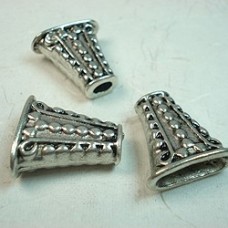17x18mm Nickel Free Tibetan Silver Flat Cones