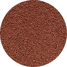 Art Institute Large Glass Microbeads - Fox Trot (Brown) - 28gm Jar