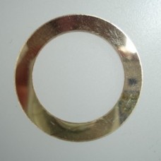 1.25" (31mm) 20ga 14K Gold Filled Blank Washer - each