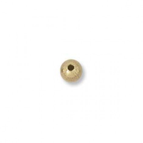 4mm Gold-Filled Seamless Round Beads with 1mm hole
