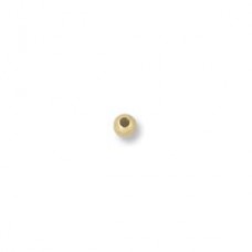 2mm 14K Gold-Filled Round Spacer Beads with 1mm hole