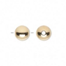 10mm 14K Gold Filled Seamless Round Beads w-2.5mm hole