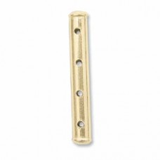20mm Gold Filled 4 Hole Spacer Bars - Each