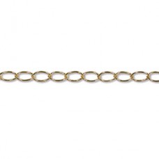 2.2x2.5mm 14Kt Gold-Filled Cable Chain