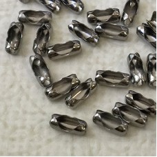 1.5mm Gunmetal Plated Ball Chain Connectors
