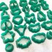 25pc Set of Polymer Clay Earring Drop Cutters - Green - 13mm-35mm