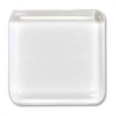 23mm Glass Square Flat Pendant Cabs - Pack of 2