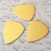1.25x1" (32x25mm) 18ga ImpressArt Premium Large Guitar Pick Blank - Brass - Pack of 2 1.25x1" (32x25mm) 18ga ImpressArt Premium Large Guitar Pick Blank - Brass - Pack of 2