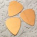 1.25x1" (32x25mm) 18ga ImpressArt Premium Large Guitar Pick Blank - Copper - Pack of 2