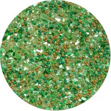 Art Institute Glass Glitter & Microbead Mix - Green