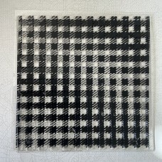 140x140mm Flexible Silicone Polymer Clay Texture Sheet - Gingham