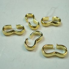 9x4mmx1.5mm Gold Plated Connectors - Pack of 100