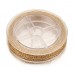 2.5mm Gold Plated 316 High Quality Stainless Steel Flat Cable Chain - 9 metres
